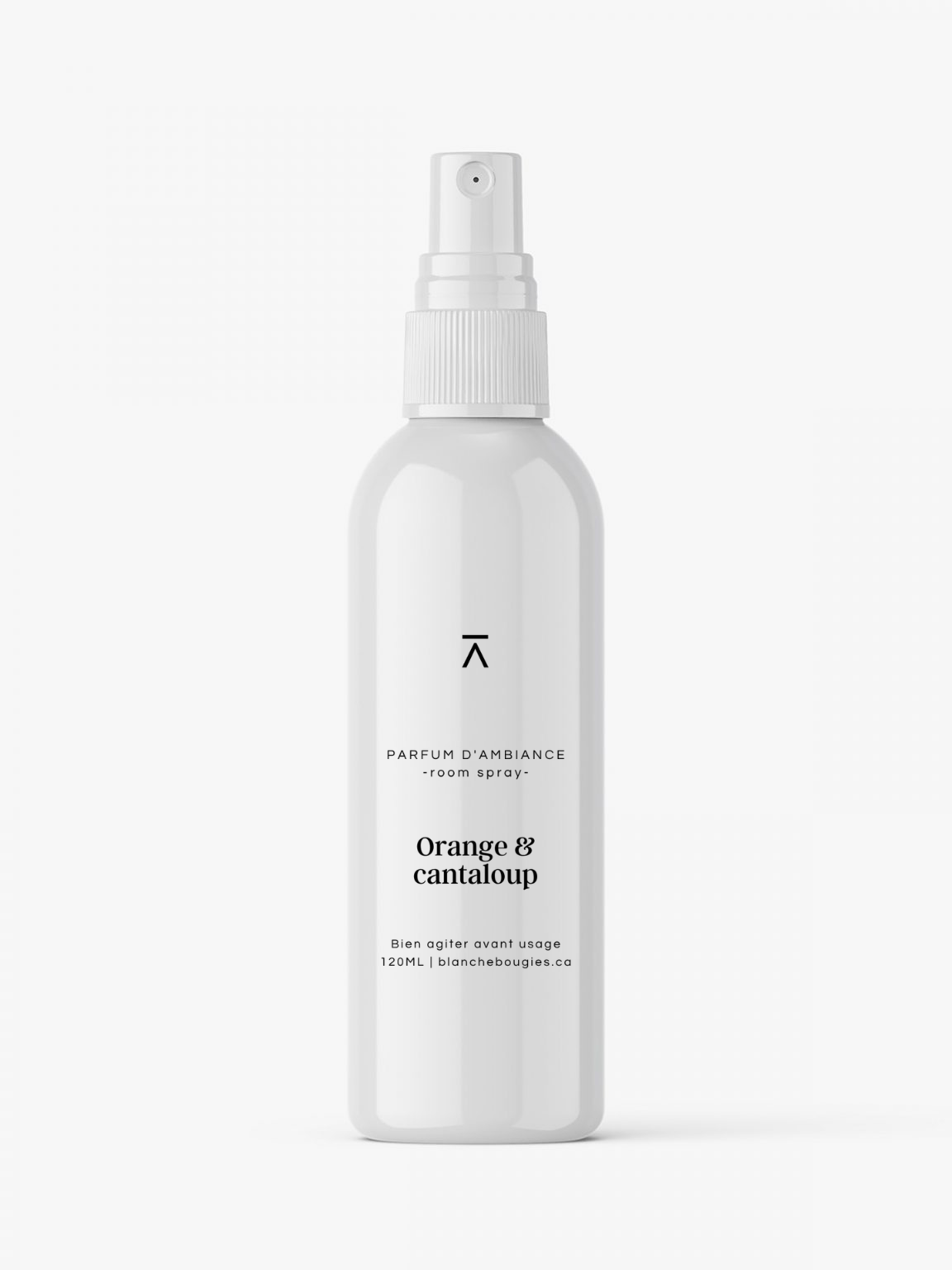 Parfum d'ambiance Orange & cantaloup, vaporisateur parfumé BLANCHE