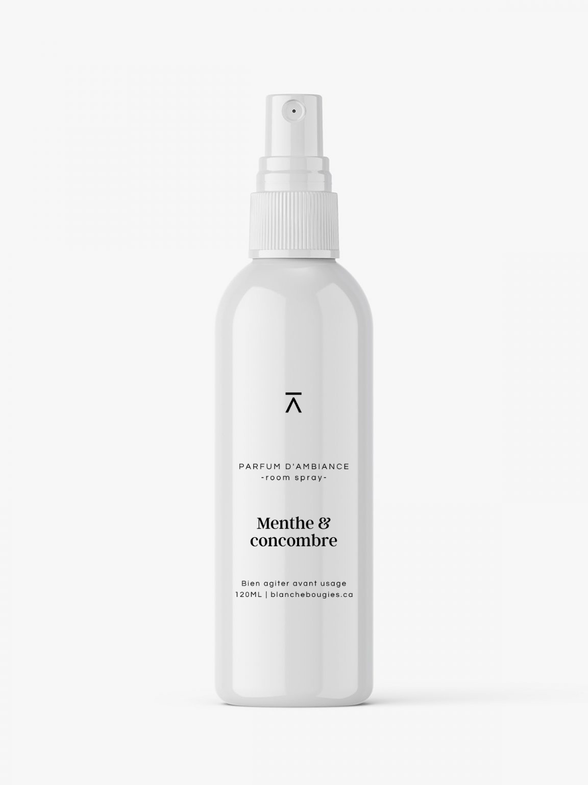 Parfum d'ambiance Menthe & concombre, vaporisateur parfumé BLANCHE