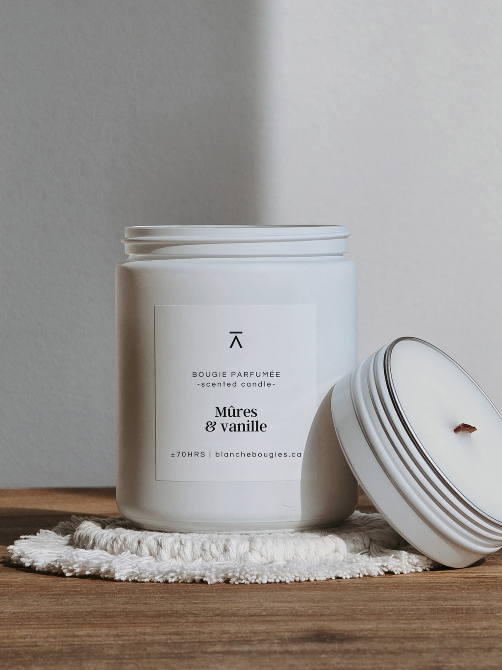 Bougie 8oz | Mûres & vanille