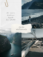 Ambiance parfum FJORD, collection BLANCHE Bougies & co.