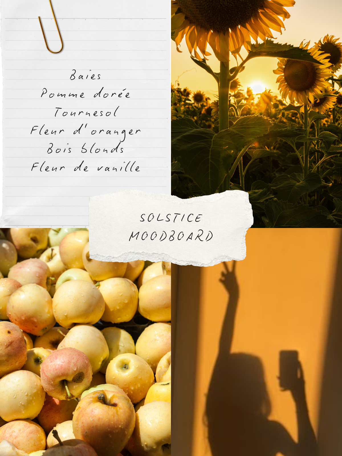Mise en ambiance bougie SOLSTICE, BLANCHE